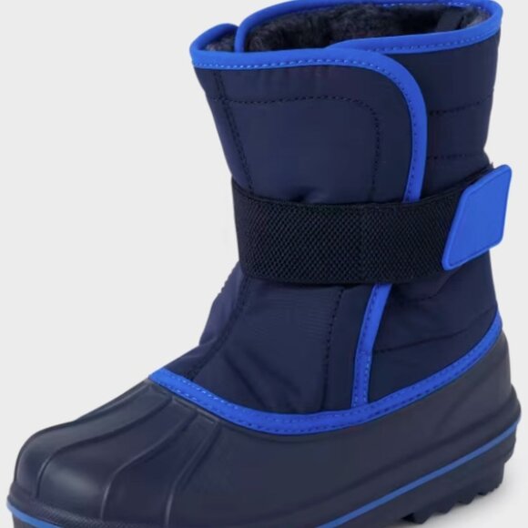 Kids All Weather Boots - Navy Blue -size 3 - Picture 2 of 6